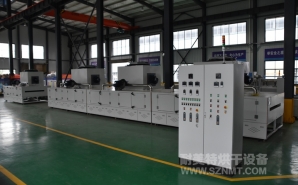 NMT-TZ-88纖維材料，先預(yù)熱再浸膠再固化預(yù)熱固化隧道爐(威海光威)